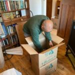 packing books